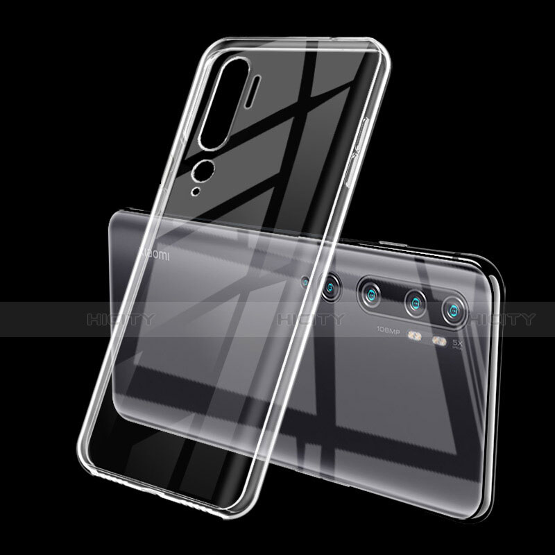 Coque Ultra Fine TPU Souple Housse Etui Transparente S01 pour Xiaomi Mi Note 10 Pro Clair Plus