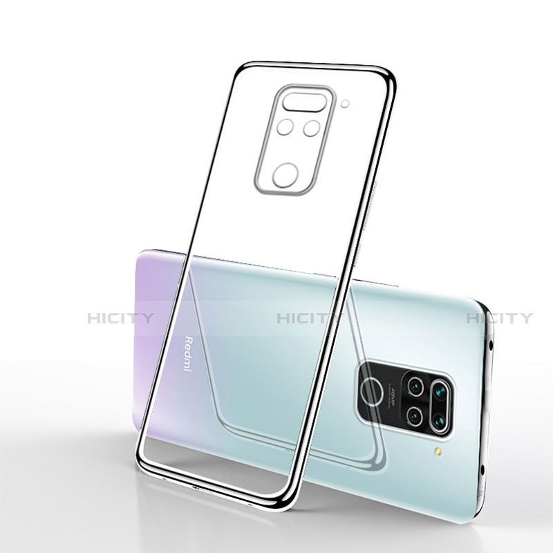 Coque Ultra Fine TPU Souple Housse Etui Transparente S01 pour Xiaomi Redmi 10X 4G Argent Plus