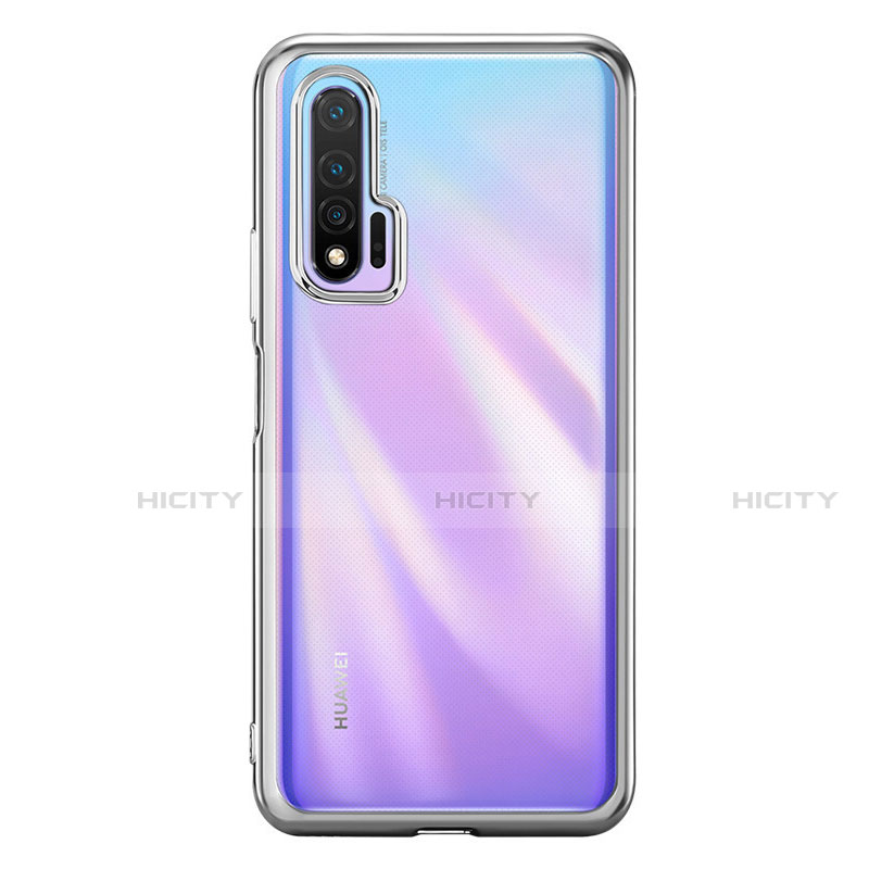 Coque Ultra Fine TPU Souple Housse Etui Transparente S02 pour Huawei Nova 6 5G Argent Plus