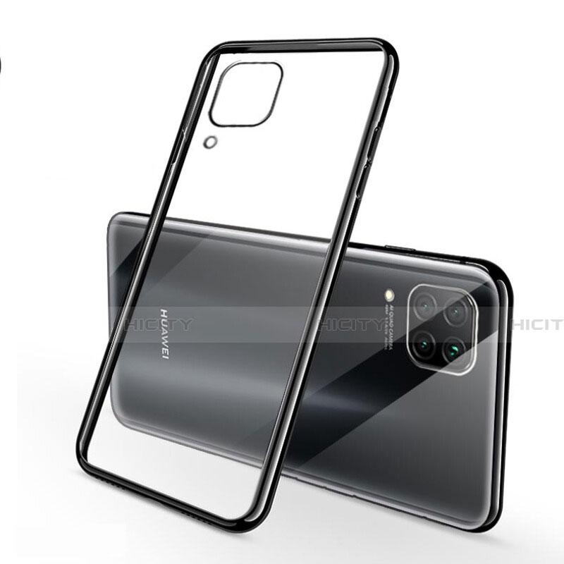 Coque Ultra Fine TPU Souple Housse Etui Transparente S02 pour Huawei Nova 7i Noir Plus