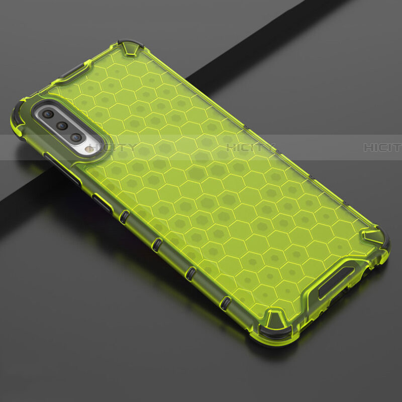 Coque Ultra Fine TPU Souple Housse Etui Transparente S02 pour Samsung Galaxy A90 5G Vert Plus