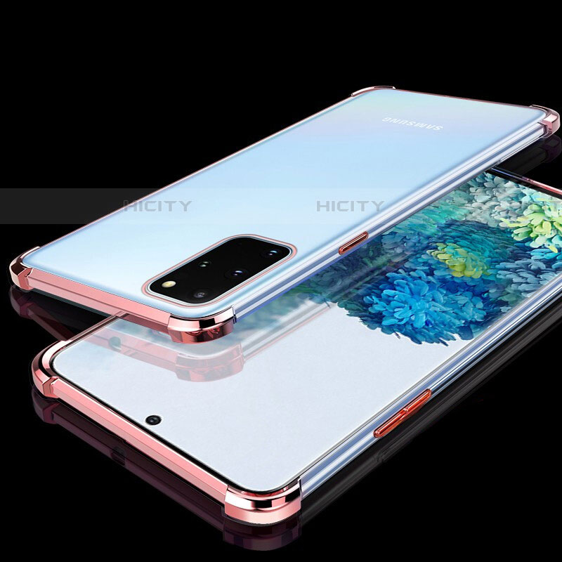 Coque Ultra Fine TPU Souple Housse Etui Transparente S02 pour Samsung Galaxy S20 Plus Plus