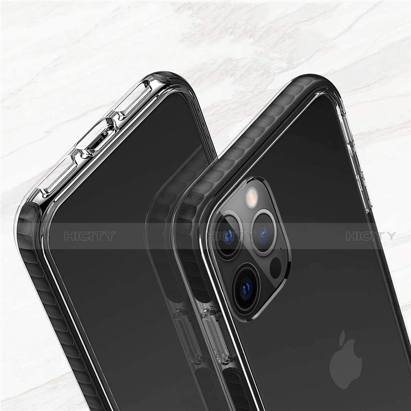 Coque Ultra Fine TPU Souple Housse Etui Transparente S03 pour Apple iPhone 12 Pro Plus