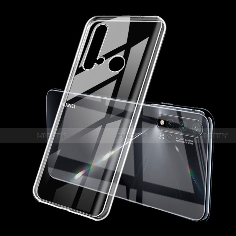 Coque Ultra Fine TPU Souple Housse Etui Transparente S03 pour Huawei Nova 5i Clair Plus