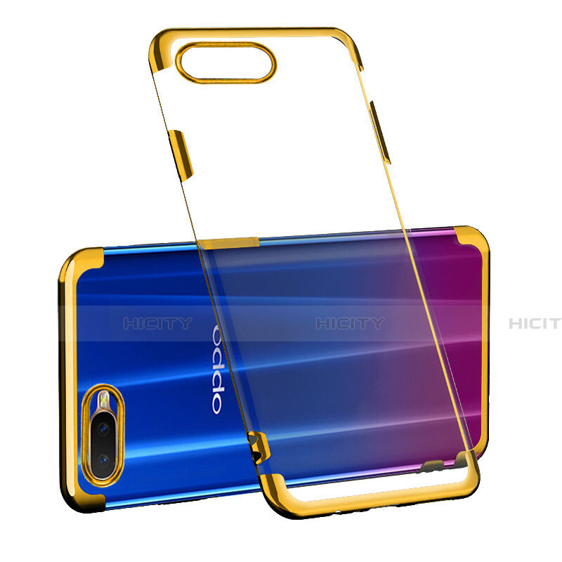 Coque Ultra Fine TPU Souple Housse Etui Transparente S03 pour Oppo K1 Or Plus