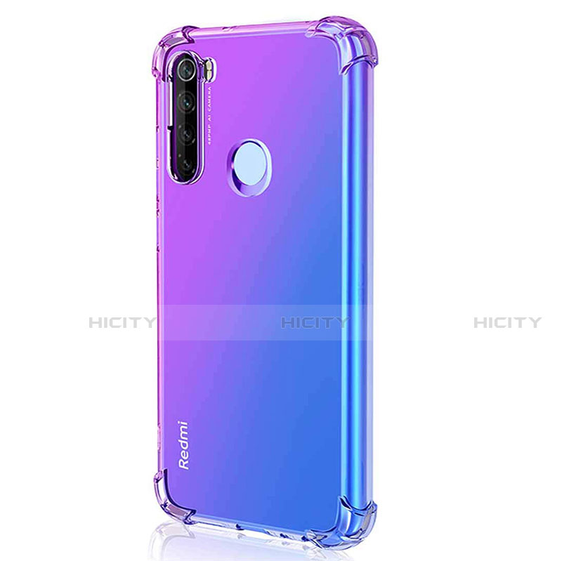 Coque Ultra Fine TPU Souple Housse Etui Transparente S03 pour Xiaomi Redmi Note 8 Violet Plus