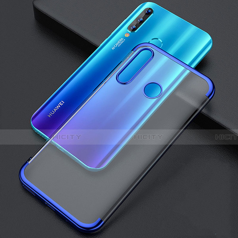 Coque Ultra Fine TPU Souple Housse Etui Transparente S04 pour Huawei Honor 20E Bleu Plus