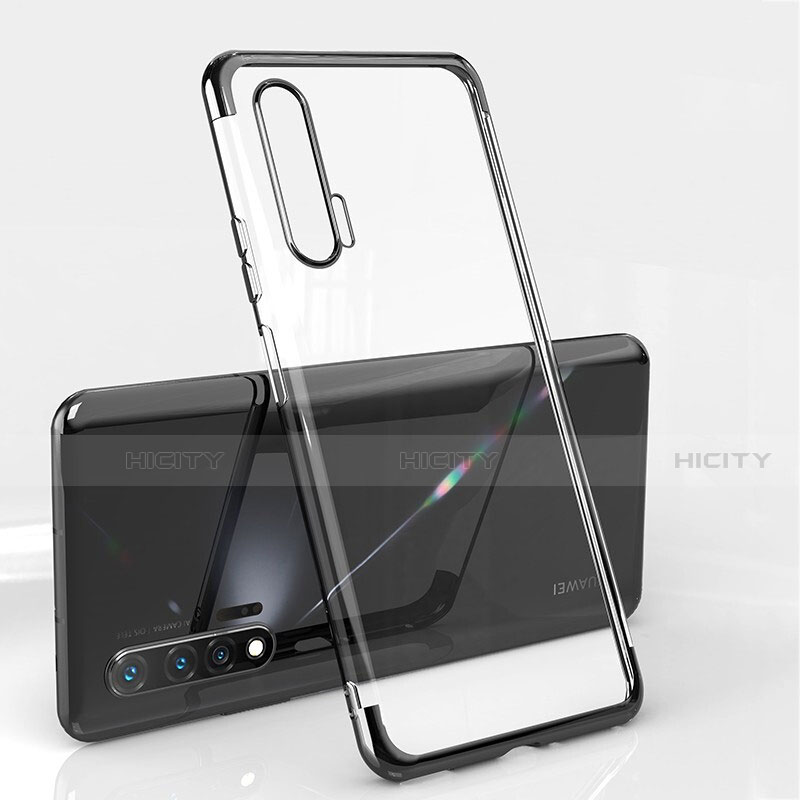 Coque Ultra Fine TPU Souple Housse Etui Transparente S04 pour Huawei Nova 6 5G Noir Plus