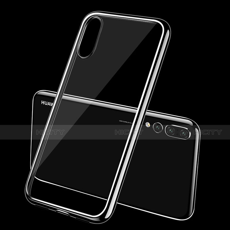 Coque Ultra Fine TPU Souple Housse Etui Transparente S04 pour Huawei P20 Pro Plus