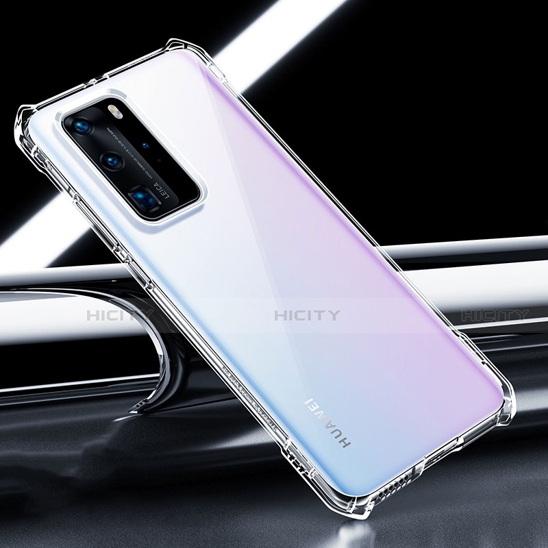 Coque Ultra Fine TPU Souple Housse Etui Transparente S04 pour Huawei P40 Pro Clair Plus