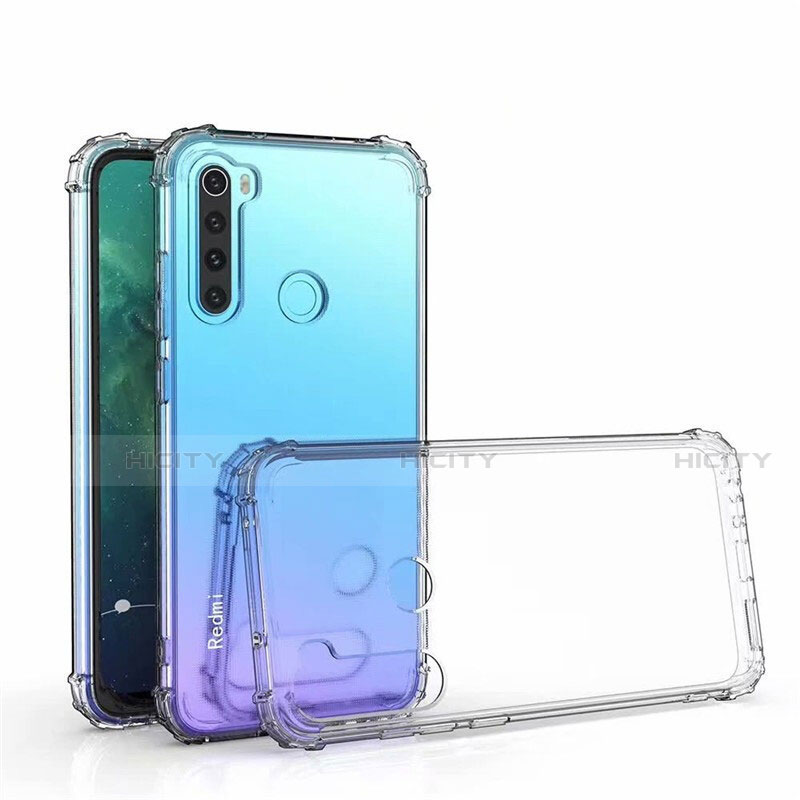 Coque Ultra Fine TPU Souple Housse Etui Transparente S04 pour Xiaomi Redmi Note 8 (2021) Clair Plus