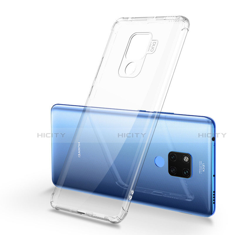 Coque Ultra Fine TPU Souple Housse Etui Transparente S05 pour Huawei Mate 20 X 5G Clair Plus