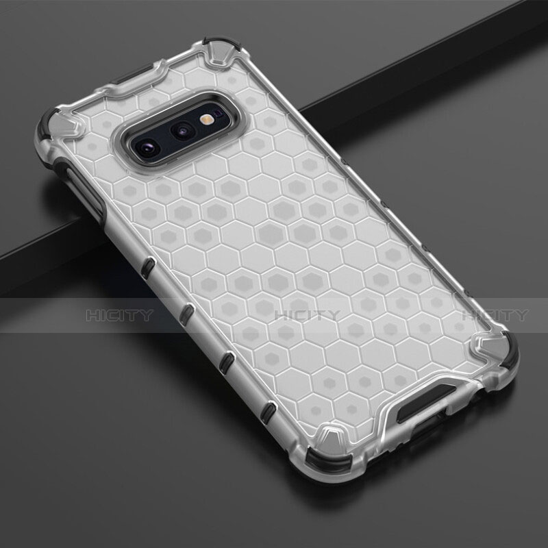 Coque Ultra Fine TPU Souple Housse Etui Transparente S05 pour Samsung Galaxy S10 5G Gris Plus