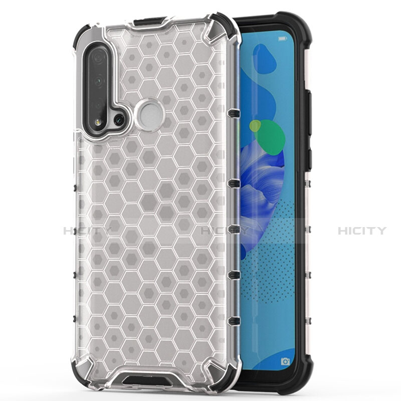 Coque Ultra Fine TPU Souple Housse Etui Transparente S06 pour Huawei P20 Lite (2019) Blanc Plus