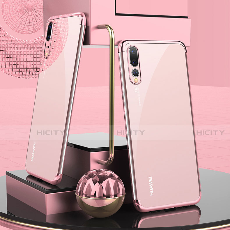 Coque Ultra Fine TPU Souple Housse Etui Transparente S07 pour Huawei P20 Pro Plus