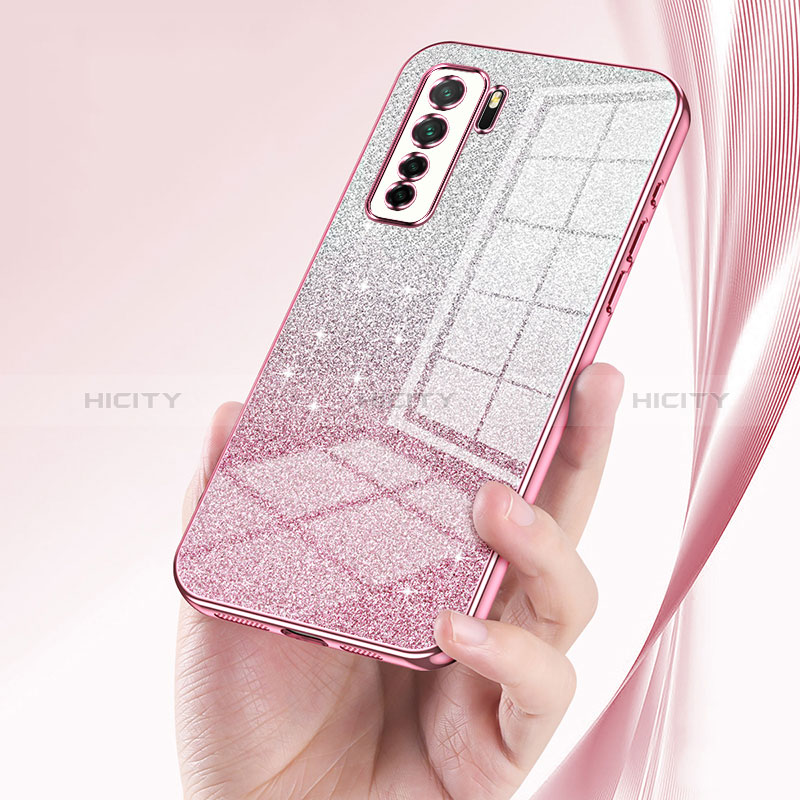 Coque Ultra Fine TPU Souple Housse Etui Transparente SY1 pour Huawei Nova 7 SE 5G Plus