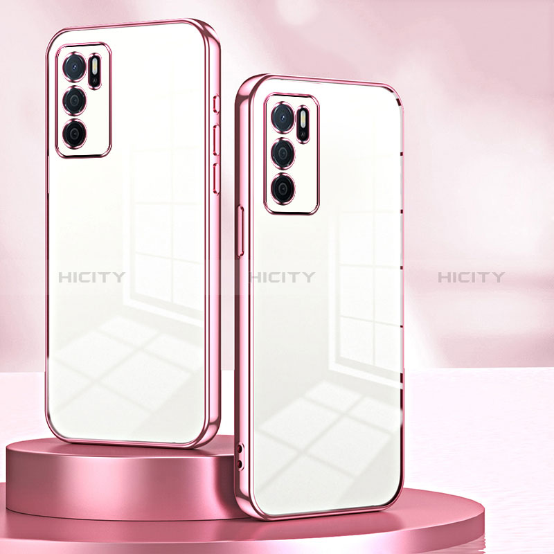 Coque Ultra Fine TPU Souple Housse Etui Transparente SY1 pour Oppo A16 Plus