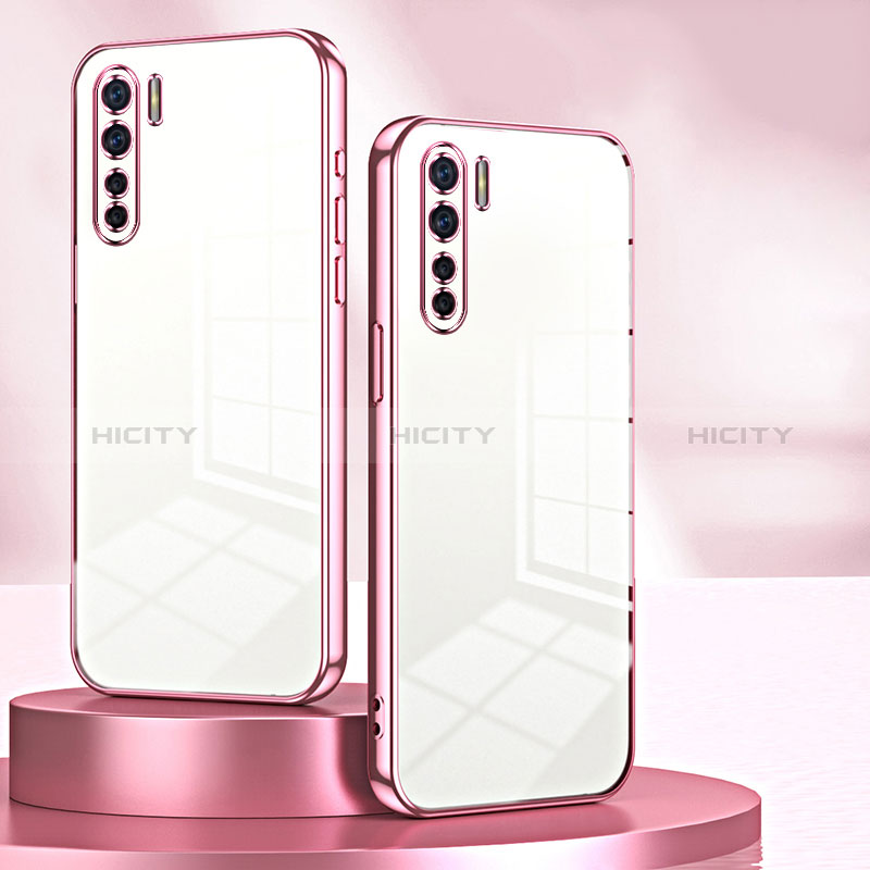 Coque Ultra Fine TPU Souple Housse Etui Transparente SY1 pour Oppo A91 Plus