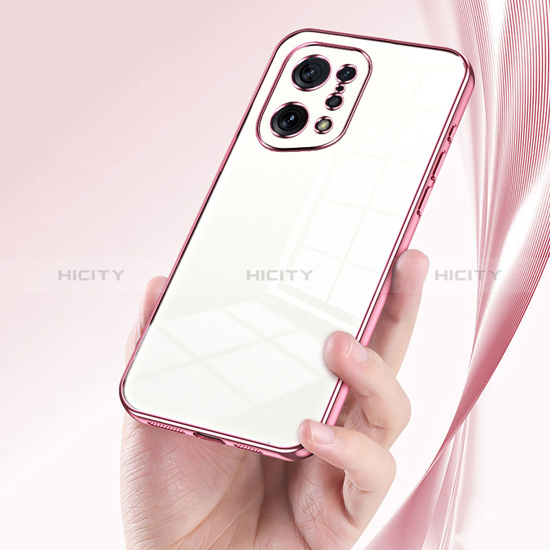 Coque Ultra Fine TPU Souple Housse Etui Transparente SY1 pour Oppo Find X5 5G Plus