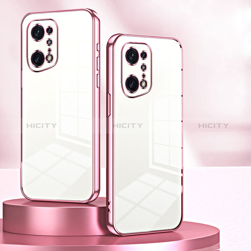 Coque Ultra Fine TPU Souple Housse Etui Transparente SY1 pour Oppo Find X5 Pro 5G Plus