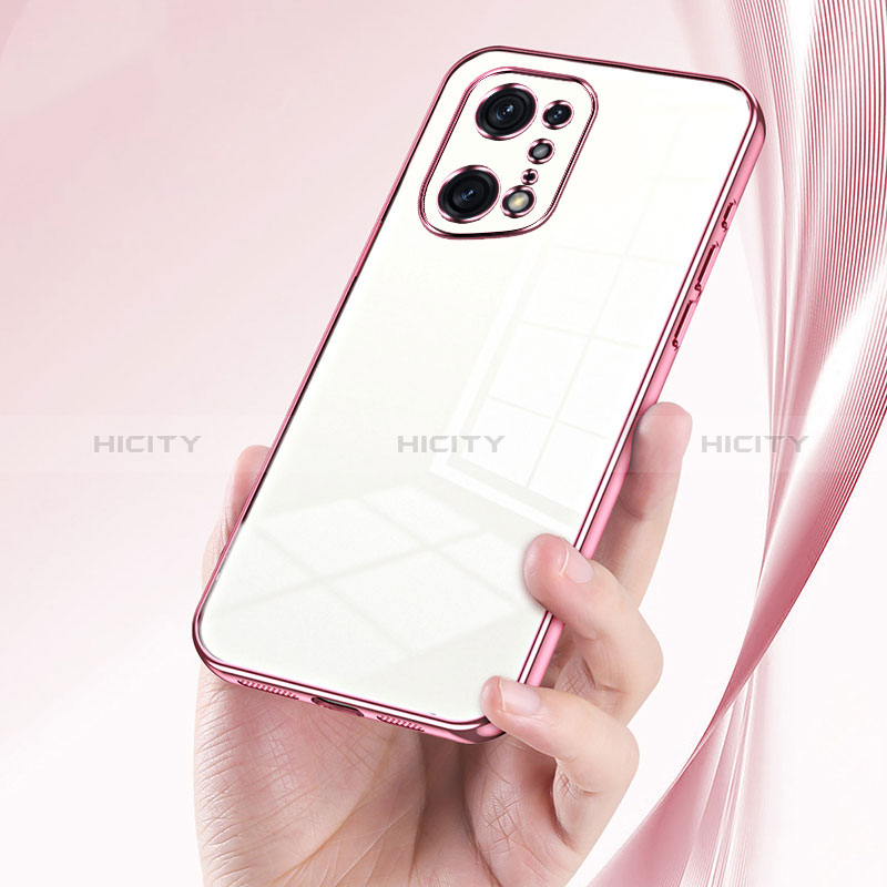 Coque Ultra Fine TPU Souple Housse Etui Transparente SY1 pour Oppo Find X5 Pro 5G Plus