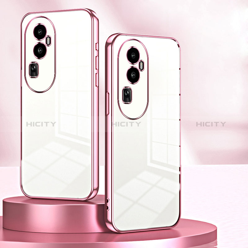 Coque Ultra Fine TPU Souple Housse Etui Transparente SY1 pour Oppo Reno10 Pro+ Plus 5G Plus