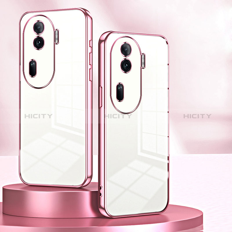 Coque Ultra Fine TPU Souple Housse Etui Transparente SY1 pour Oppo Reno11 Pro 5G Plus