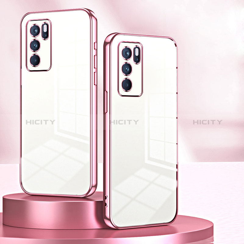 Coque Ultra Fine TPU Souple Housse Etui Transparente SY1 pour Oppo Reno6 Pro 5G Plus