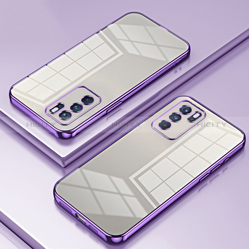 Coque Ultra Fine TPU Souple Housse Etui Transparente SY1 pour Oppo Reno6 Pro 5G Plus