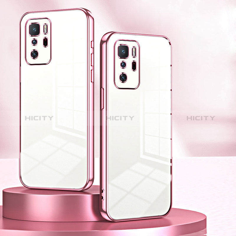 Coque Ultra Fine TPU Souple Housse Etui Transparente SY1 pour Xiaomi Redmi Note 10 Pro 5G Plus