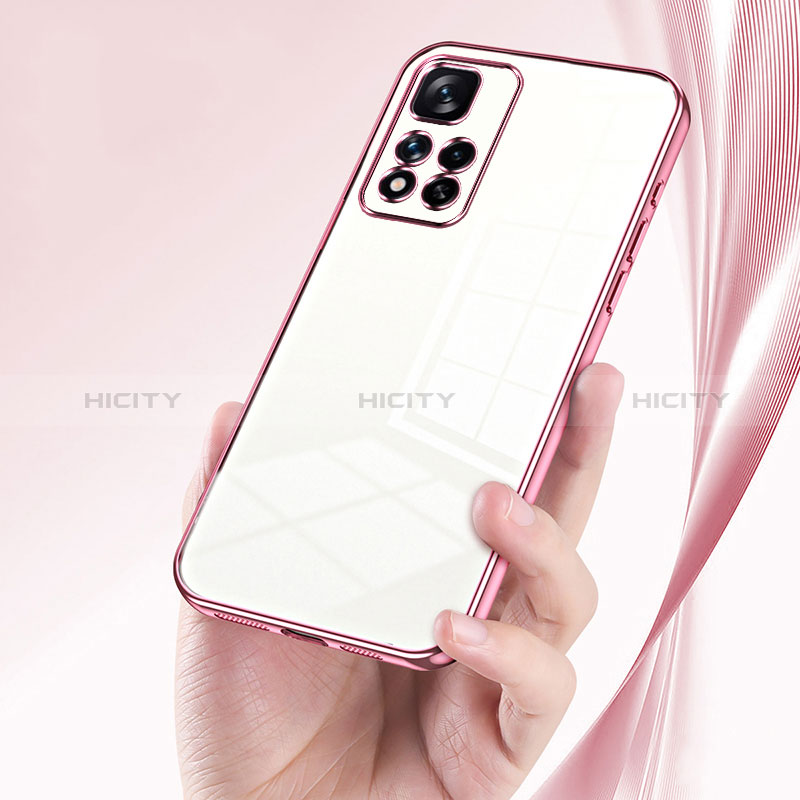 Coque Ultra Fine TPU Souple Housse Etui Transparente SY1 pour Xiaomi Redmi Note 11 Pro 5G Plus