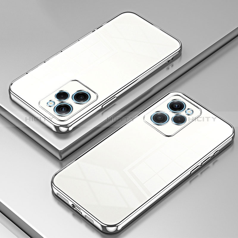 Coque Ultra Fine TPU Souple Housse Etui Transparente SY1 pour Xiaomi Redmi Note 12 Pro Speed 5G Argent Plus