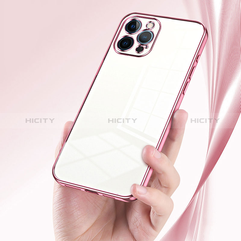 Coque Ultra Fine TPU Souple Housse Etui Transparente SY2 pour Apple iPhone 12 Pro Plus