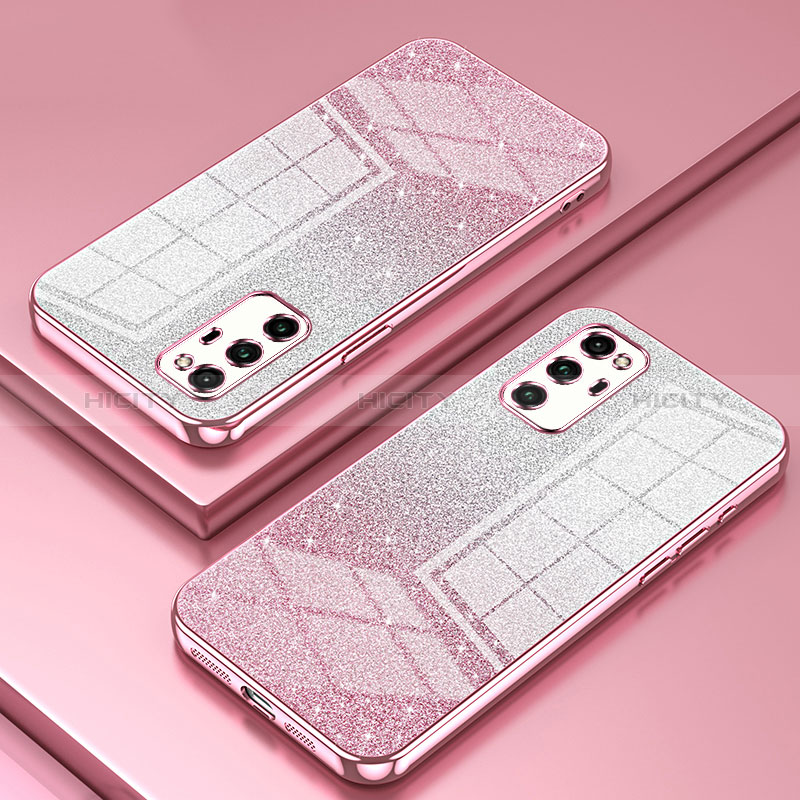 Coque Ultra Fine TPU Souple Housse Etui Transparente SY2 pour Huawei Honor V30 Pro 5G Plus