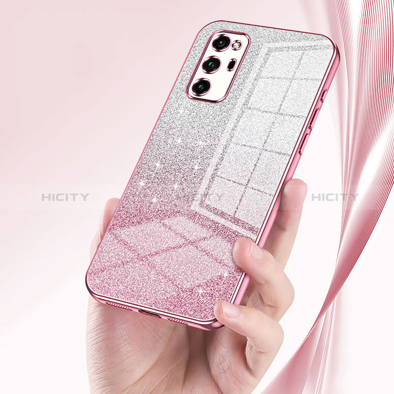 Coque Ultra Fine TPU Souple Housse Etui Transparente SY2 pour Huawei Honor V30 Pro 5G Plus