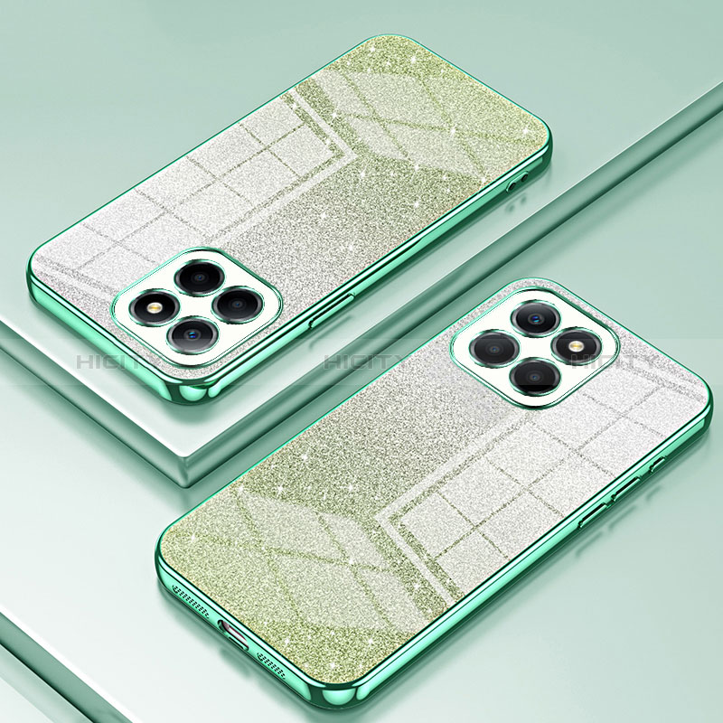 Coque Ultra Fine TPU Souple Housse Etui Transparente SY2 pour Huawei Honor X6S Vert Plus