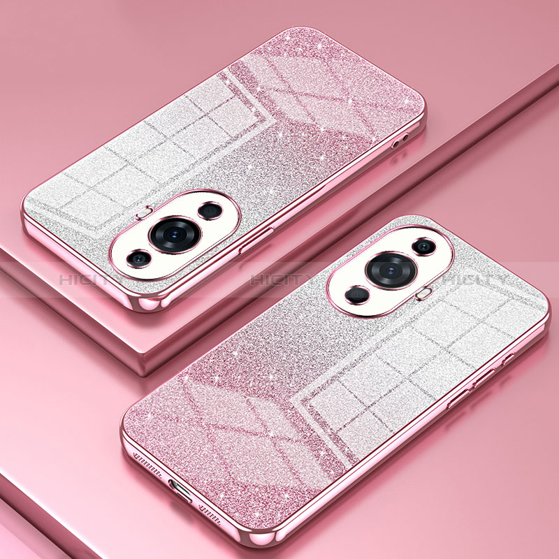 Coque Ultra Fine TPU Souple Housse Etui Transparente SY2 pour Huawei Nova 11 Ultra Or Rose Plus