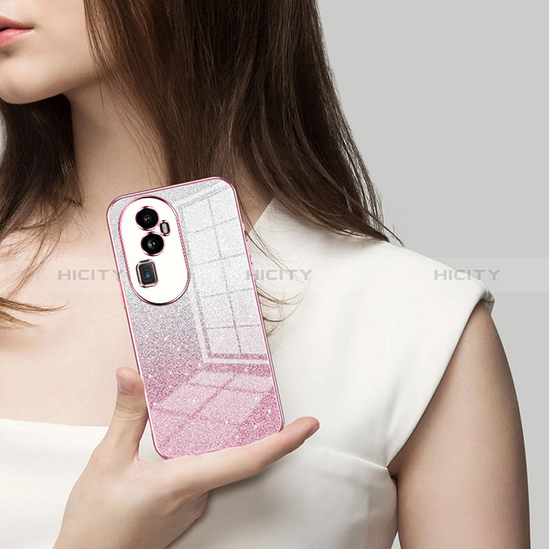 Coque Ultra Fine TPU Souple Housse Etui Transparente SY2 pour Oppo Reno10 Pro+ Plus 5G Plus