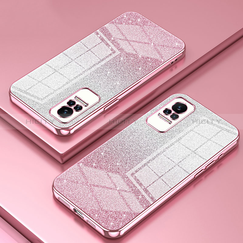 Coque Ultra Fine TPU Souple Housse Etui Transparente SY2 pour Xiaomi Civi 5G Or Rose Plus