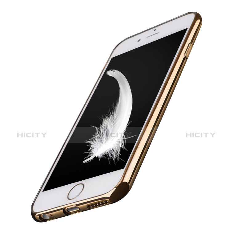 Coque Ultra Fine TPU Souple Housse Etui Transparente T08 pour Apple iPhone 6 Plus