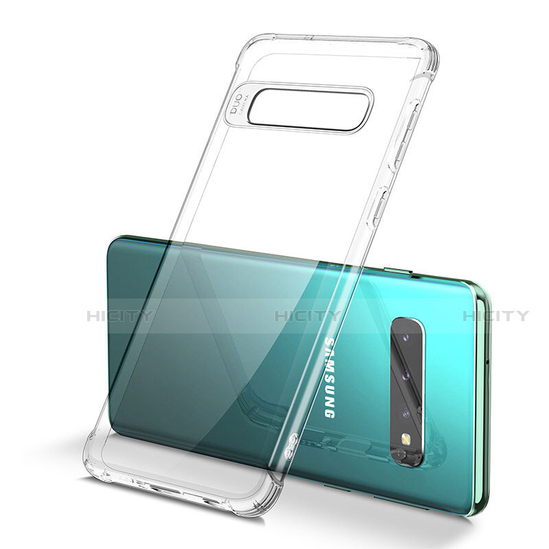 Coque Ultra Fine TPU Souple Housse Etui Transparente U05 pour Samsung Galaxy S10 Plus Clair Plus