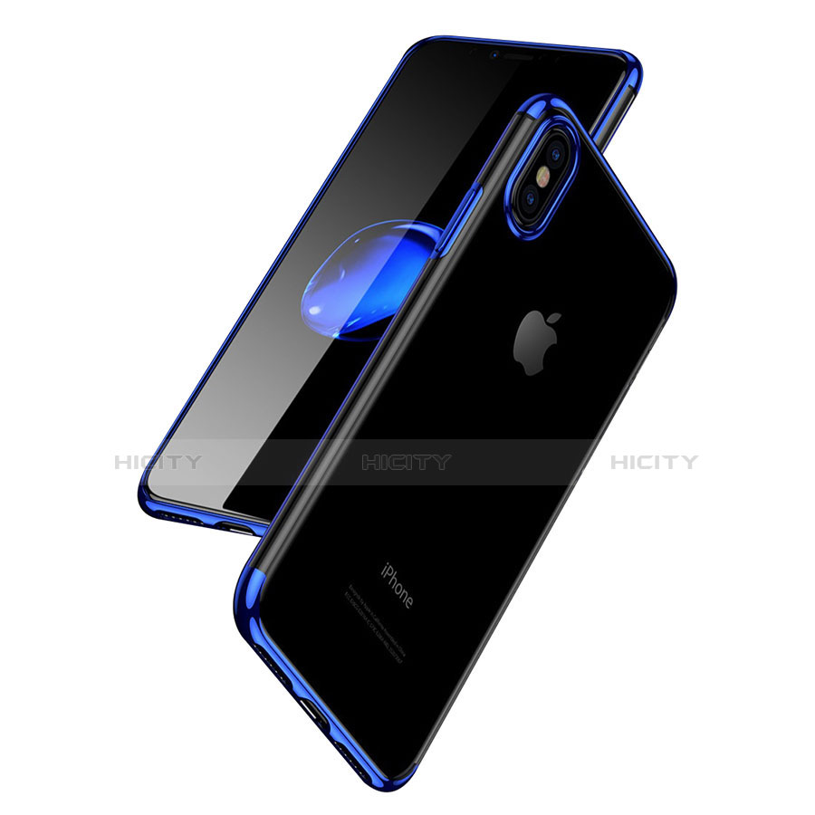 Coque Ultra Fine TPU Souple Housse Etui Transparente V02 pour Apple iPhone X Plus