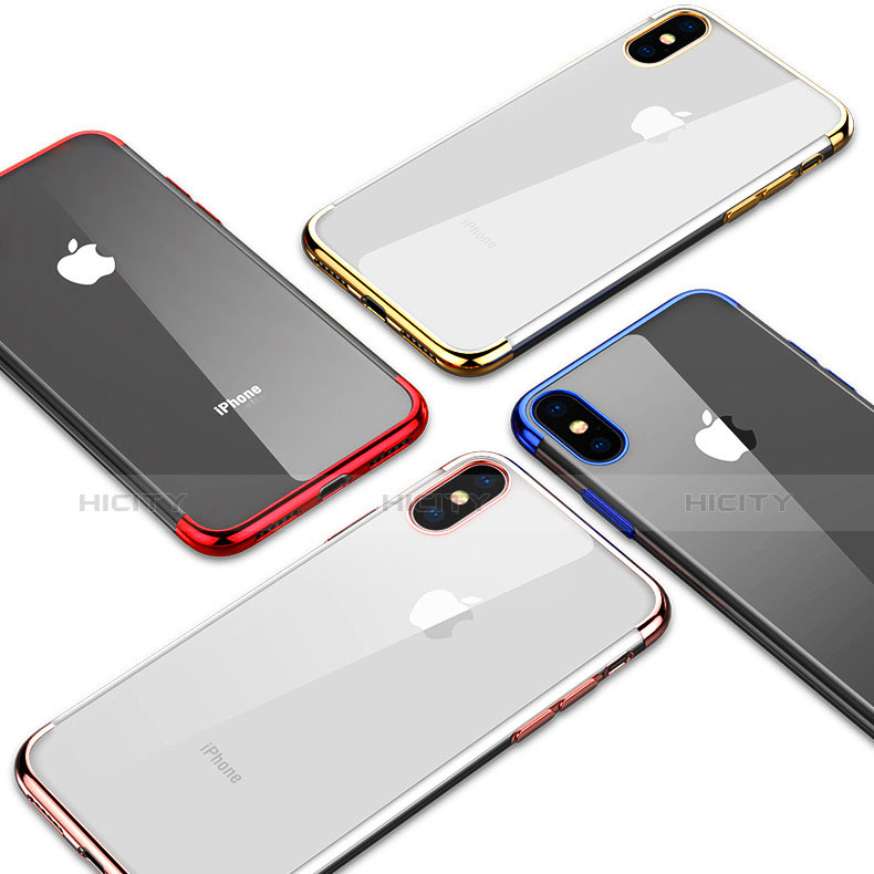 Coque Ultra Fine TPU Souple Housse Etui Transparente V02 pour Apple iPhone X Plus