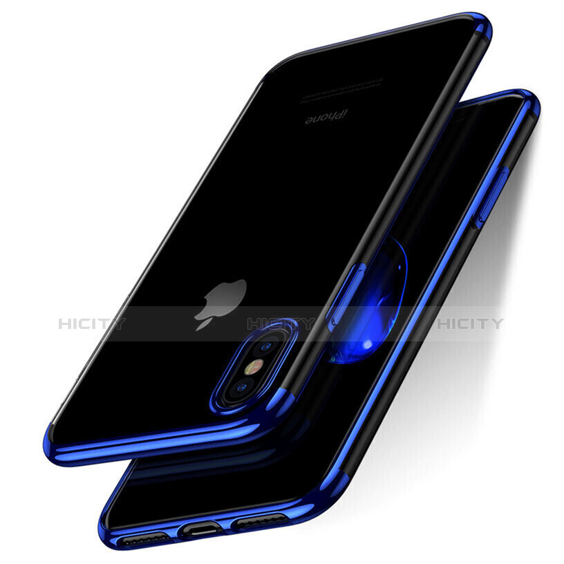 Coque Ultra Fine TPU Souple Housse Etui Transparente V02 pour Apple iPhone X Plus