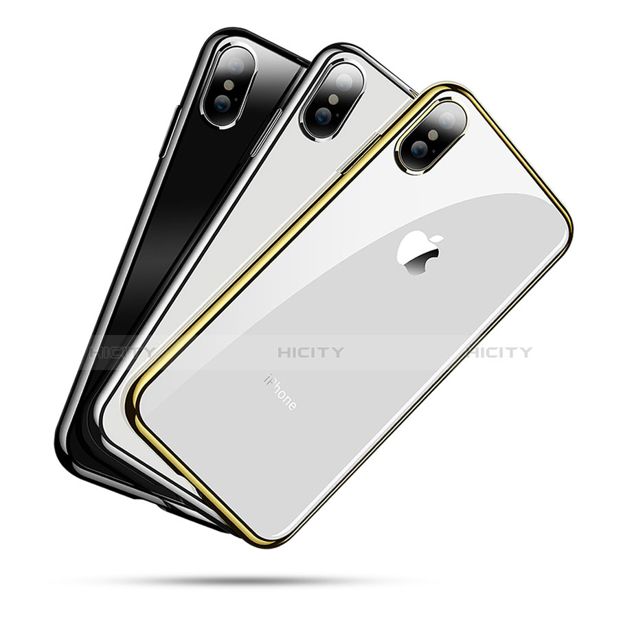 Coque Ultra Fine TPU Souple Housse Etui Transparente V03 pour Apple iPhone X Plus