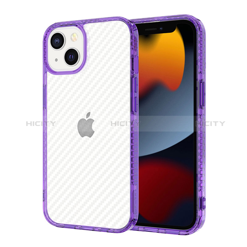 Coque Ultra Fine TPU Souple Housse Etui Transparente YJ1 pour Apple iPhone 13 Plus