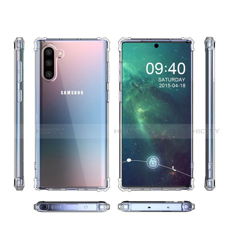 Coque Ultra Fine TPU Souple Transparente K04 pour Samsung Galaxy Note 10 5G Clair Plus