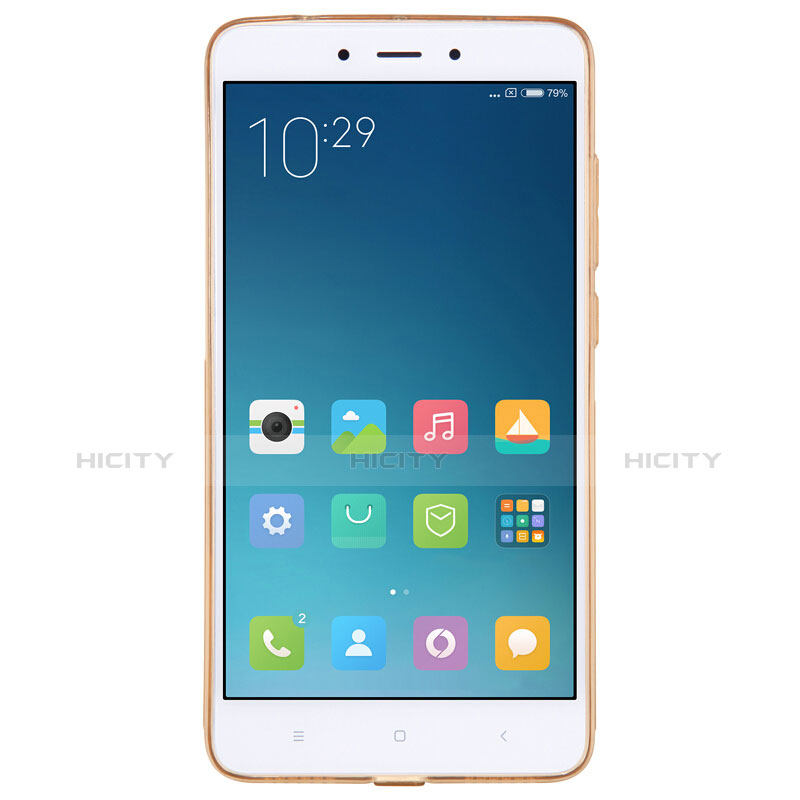 Coque Ultra Fine TPU Souple Transparente Q02 pour Xiaomi Redmi Note 4X High Edition Or Plus