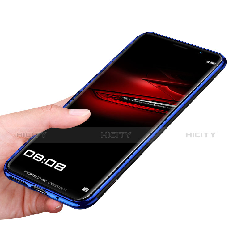 Coque Ultra Fine TPU Souple Transparente T02 pour Huawei Mate RS Bleu Plus