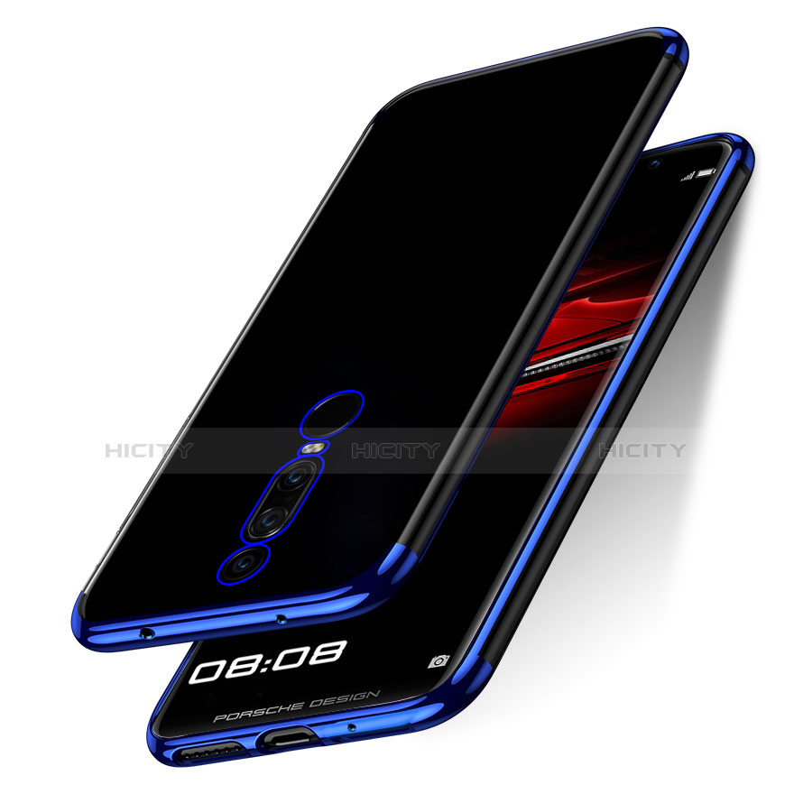 Coque Ultra Fine TPU Souple Transparente T02 pour Huawei Mate RS Bleu Plus